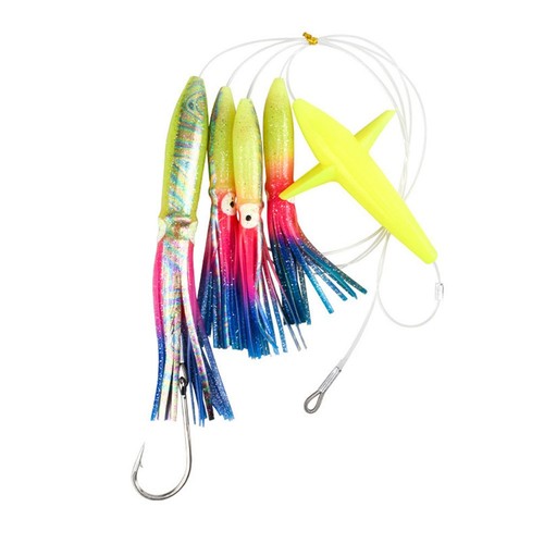 Big game angeln rigged feather - big,
